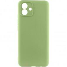 Чохол TPU GETMAN Liquid Silk Full Camera для Samsung Galaxy A05 Зелений / Pistachio