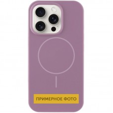 Чохол Silicone Case Full Protective (AA) NO LOGO with MagSafe для Apple iPhone 13 (6.1") Ліловий / Lilac Pride
