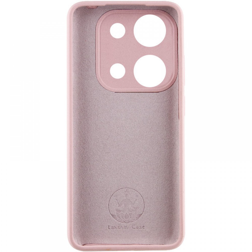 Чохол Silicone Cover Lakshmi Full Camera (AAA) with Logo для Xiaomi Redmi Note 13 4G Рожевий / Pink Sand