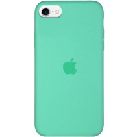 Чохол Silicone Case Full Protective (AA) для Apple iPhone SE (2020) / 7 / 8 (4.7") Зелений / Spearmint