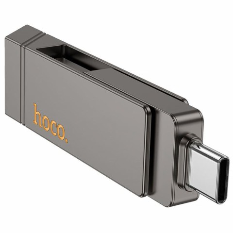 Флеш-накопичувач Hoco UD15 2in1 Type-C USB 3.2 - 32GB Silver