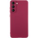 Чохол Silicone Cover Lakshmi Full Camera (AA) для Samsung Galaxy S21 FE Бордовий / Marsala