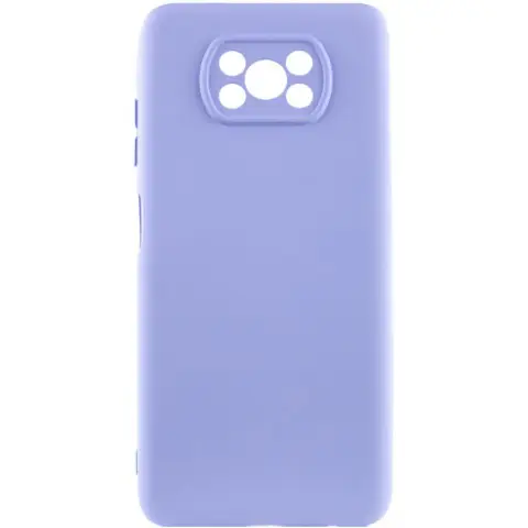 Чехол Silicone Cover Lakshmi Full Camera (AA) для Xiaomi Poco X3 NFC / Poco X3 Pro