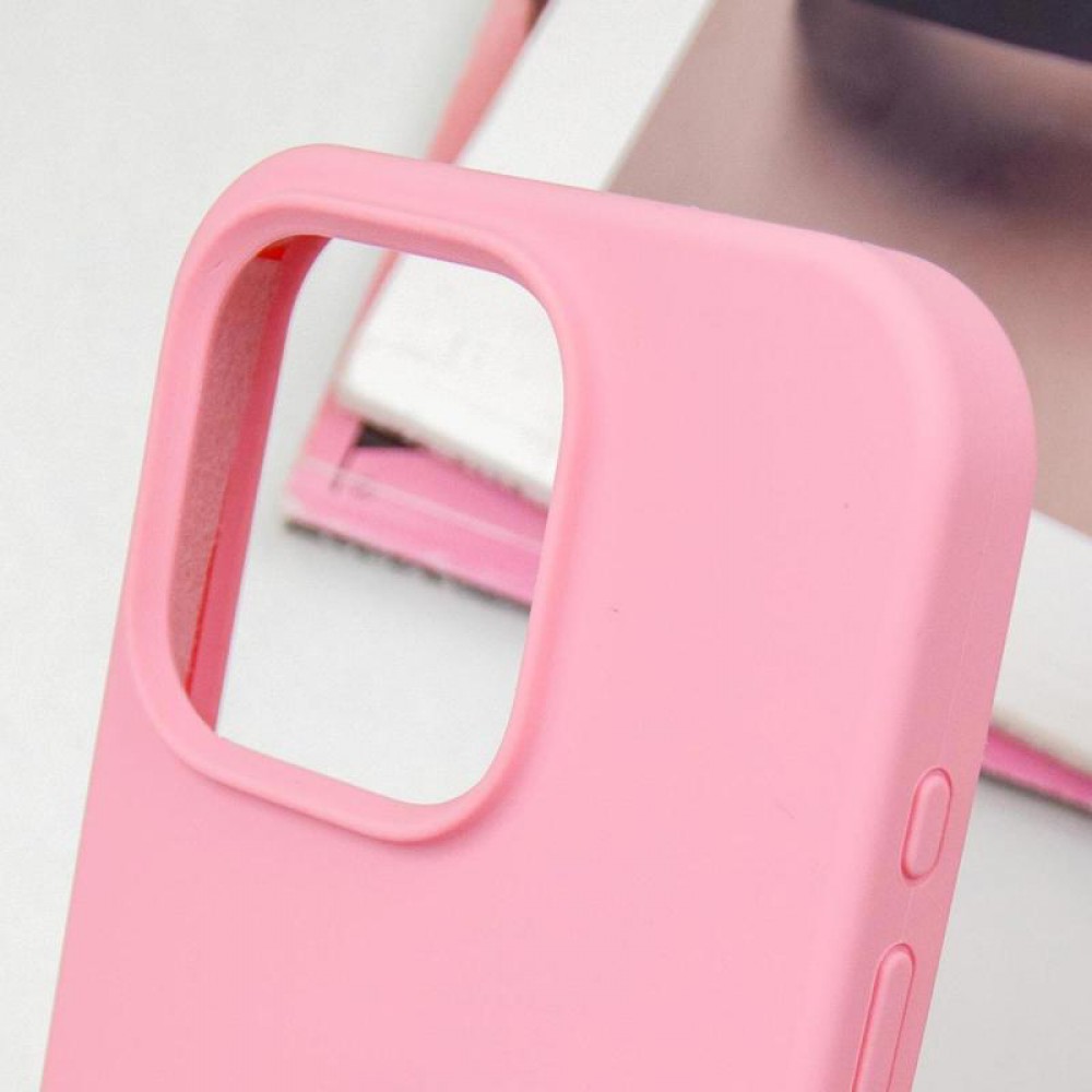 Чохол Silicone Case Full Protective (AA) для Apple iPhone 14 Pro (6.1") Рожевий / Pink