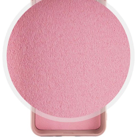 Чохол TPU GETMAN Liquid Silk Full Camera для Xiaomi Redmi A3 Рожевий / Pink Sand