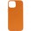 Шкіряний чохол Leather Case (AAA) with MagSafe для Apple iPhone 14 (6.1") Golden Brown