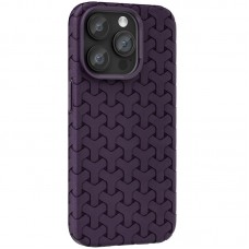 Чохол TPU Weaving для Apple iPhone 15 Pro Max (6.7") Purple