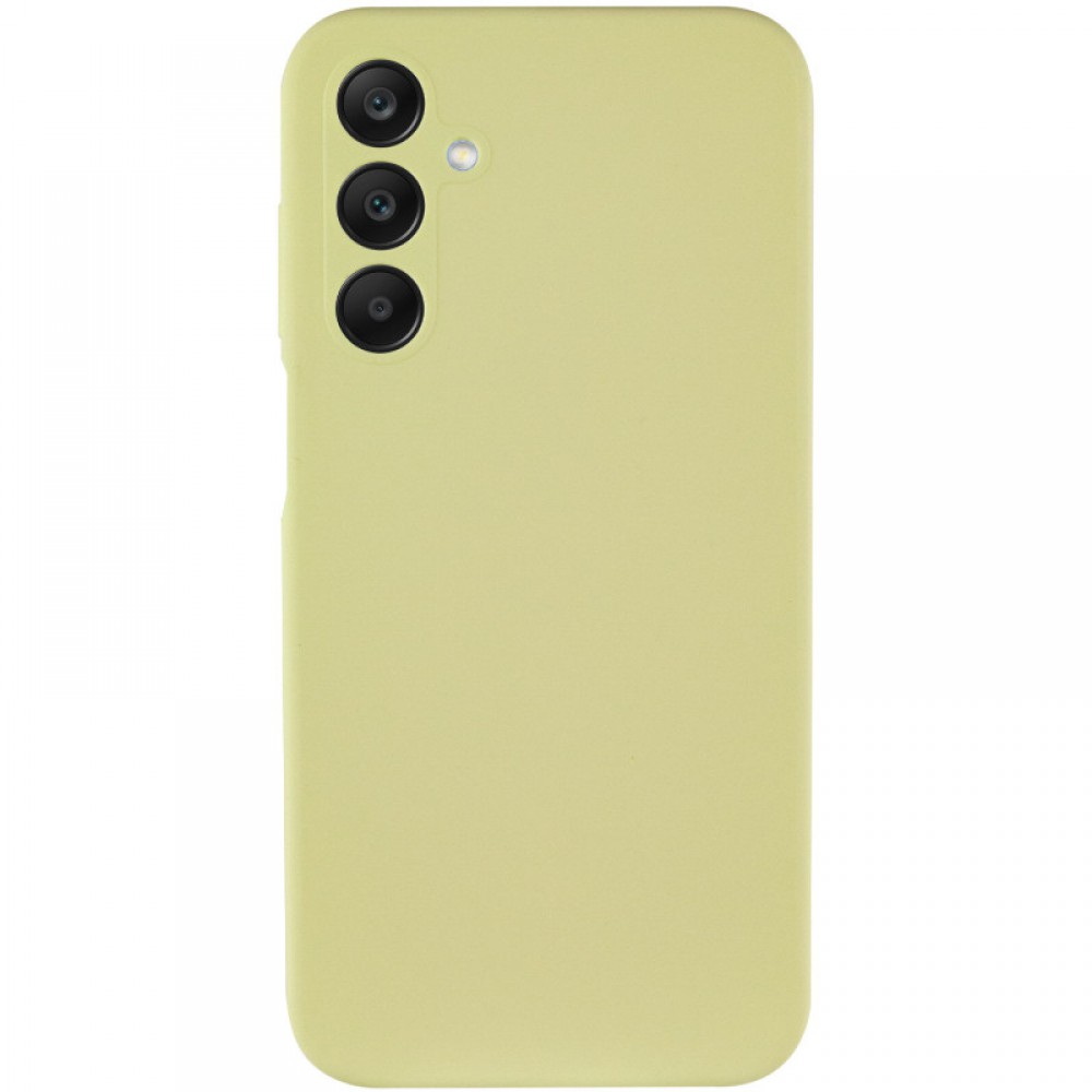 Чохол Silicone Cover Lakshmi Full Camera (AA) для Samsung Galaxy A25 5G Жовтий / Mellow Yellow