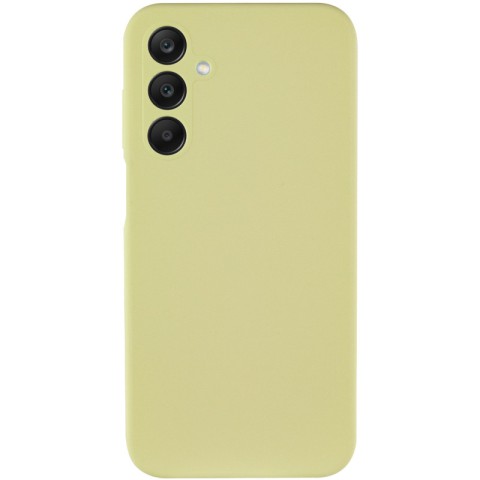 Чохол Silicone Cover Lakshmi Full Camera (AA) для Samsung Galaxy A25 5G Жовтий / Mellow Yellow