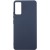 Чохол Silicone Cover Lakshmi (AAA) для Samsung Galaxy S20 FE Темно-синій / Midnight blue