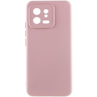 Чохол TPU GETMAN Liquid Silk Full Camera для Xiaomi 13 Рожевий / Pink Sand
