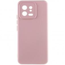 Чохол TPU GETMAN Liquid Silk Full Camera для Xiaomi 13 Рожевий / Pink Sand