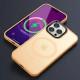 TPU+PC чехол Metal Buttons with MagSafe Colorful для Apple iPhone 13 Pro Max (6.7")