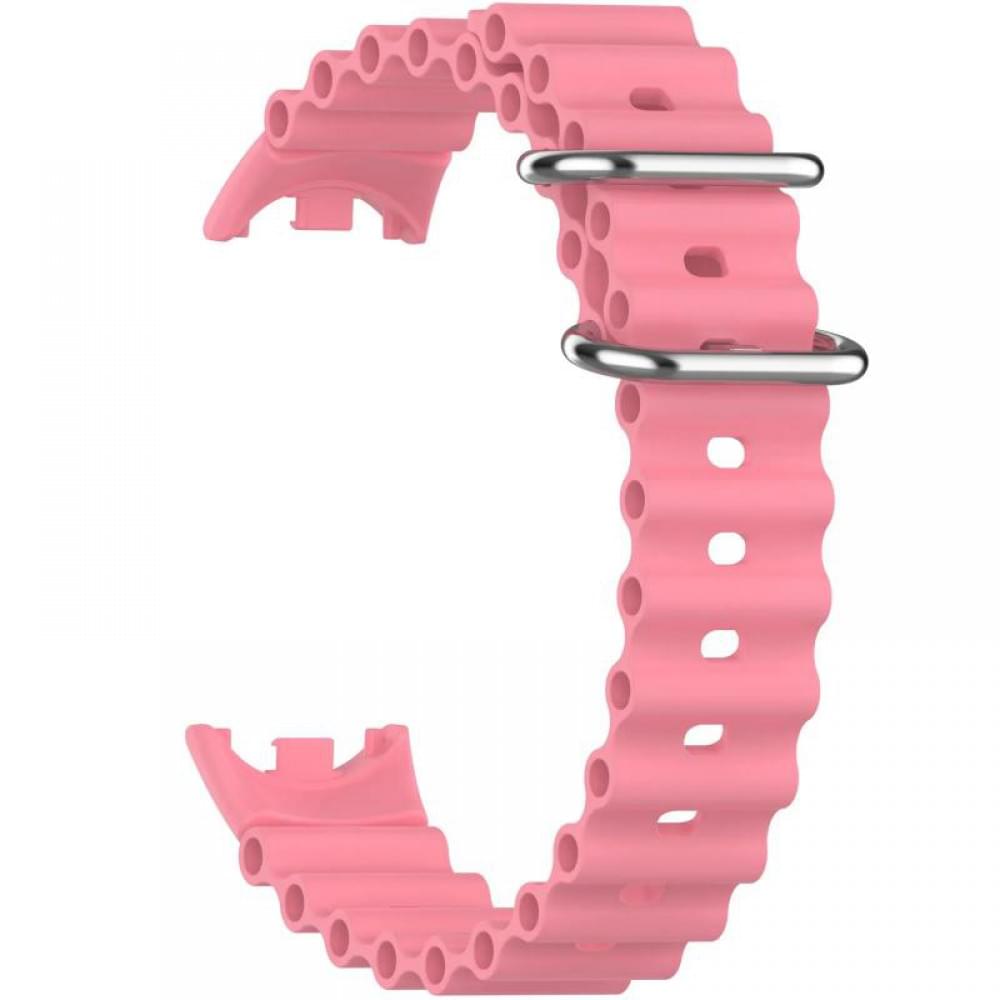 Ремінець Ocean Band для Xiaomi Mi Band 9/8/10 Рожевий / Pink