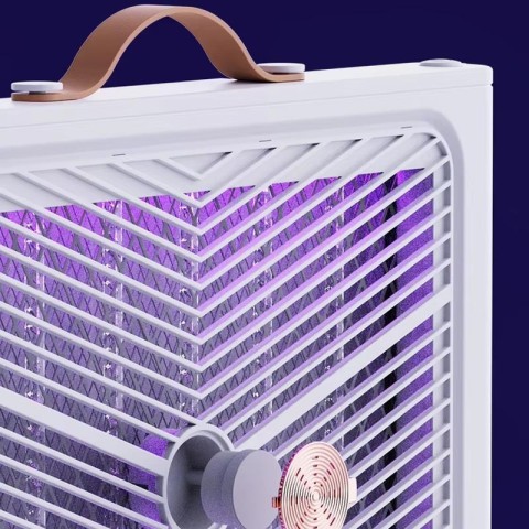 Пастка для комах з UV підсвічуванням GB-08 Trident with battery 1200 mAh White