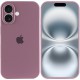 Чохол Silicone Case Full Camera Protective (AA) для Apple iPhone 16 (6.1") Ліловий / Lilac Pride