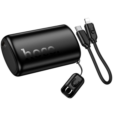 Портативний ЗП Power Bank Hoco Q50 Victory PD20W with cable 10000 mAh Black