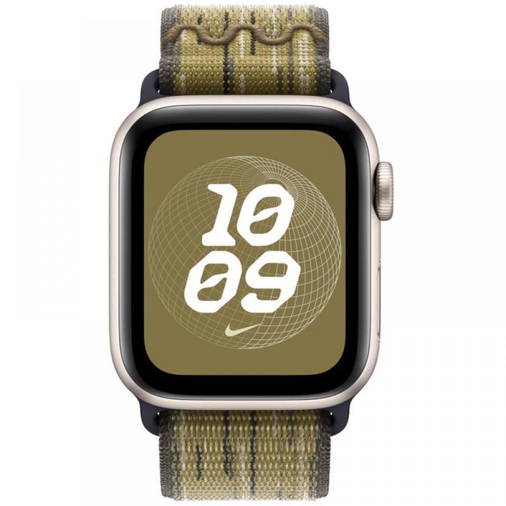 Ремінець Nike Sport Loop для Apple Watch 42(ser.1-3)/44/45/46/49mm Green / Grey