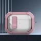 Футляр протиударний Locking Button для навушників Airpods Pro 2 / Pro Pink