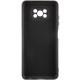 Чохол TPU GETMAN Liquid Silk Full Camera для Xiaomi Poco X3 NFC / Poco X3 Pro Чорний / Black