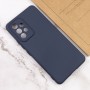 Чохол Silicone Cover Lakshmi Full Camera (A) для Samsung Galaxy A73 5G Синій / Midnight Blue