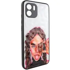 TPU+PC чохол Prisma Ladies для Xiaomi Redmi A1 / A2 Chocolate