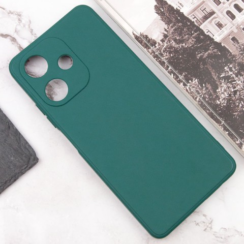 Силіконовий чохол Candy Full Camera для Infinix Hot 30 Зелений / Green