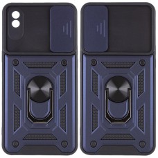 Чохол Ummi Camshield Serge Ring для Xiaomi Redmi 9A Синій / Navy