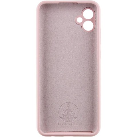 Чохол Silicone Cover Lakshmi Full Camera (AAA) для Samsung Galaxy A07 Рожевий / Pink Sand