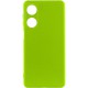 Чохол Silicone Cover Lakshmi Full Camera (A) для Oppo A38 / A18 Салатовий / Neon Green