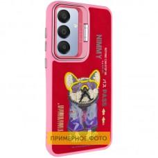 TPU+PC чохол Friends для Xiaomi Redmi 14C / Poco C75 Pink Dog