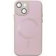 Чохол TPU+Glass Sapphire Midnight with MagSafe для Apple iPhone 14 (6.1") Рожевий / Pink Sand