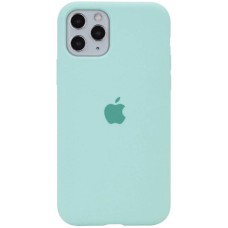 Чохол Silicone Case Full Protective (AA) для Apple iPhone 11 Pro Max (6.5") Бірюзовий / Turquoise