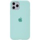 Чохол Silicone Case Full Protective (AA) для Apple iPhone 11 Pro Max (6.5") Бірюзовий / Turquoise