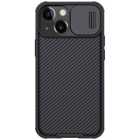 Карбонова накладка Nillkin CamShield Pro Magnetic для Apple iPhone 14/13 (6.1") Black
