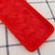 Silicone Case Square Full Camera Protective (AA) NOLOGO для Apple iPhone 7 / 8 / SE (2020) (4.7") Червоний / Red