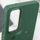 TPU чохол Bonbon Metal Style with MagSafe для Samsung Galaxy S23 Зелений / Army Green