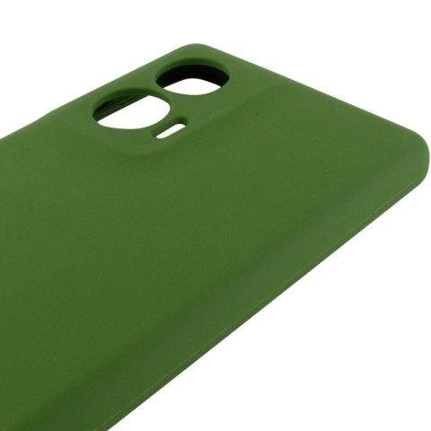 Чохол Silicone Cover Lakshmi Full Camera (AA) для Motorola Edge 50 Зелений / Dark green