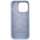 Чохол Silicone Case Metal Buttons (AA) для Apple iPhone 14 Pro Max (6.7") Блакитний / Blue Fog