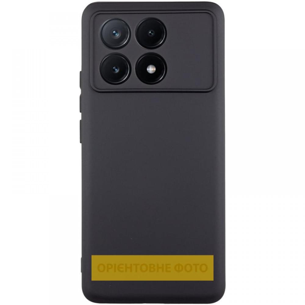 Чохол TPU GETMAN Liquid Silk Full Camera для Xiaomi Poco X6 / Note 13 Pro 5G Чорний / Black