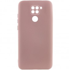 Чохол Silicone Cover Lakshmi Full Camera (A) для Xiaomi Redmi Note 9 / Redmi 10X Рожевий / Pink Sand