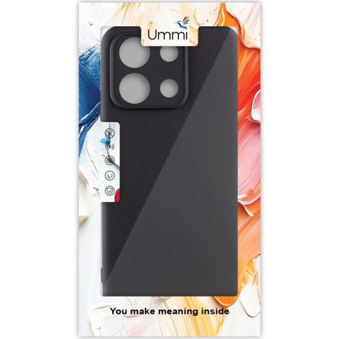 Чохол Silicone Cover Ummi Lakshmi Full Camera (AA) для Xiaomi Redmi 13 4G / Poco M6 4G Чорний / Black