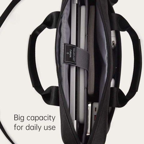 Сумка для ноутбуку WIWU Minimalist Laptop II 13.3" / 13.6" / 14.2" Black