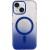 Чохол TPU+PC Phantom with MagSafe для Apple iPhone 13 / 14 (6.1") Blue Чохол TPU+PC Phantom with MagSafe для Apple iPhone 13 / 14 (6.1") Blue