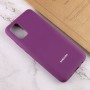 Чохол Silicone Cover Full Protective (AA) для Samsung Galaxy A02s Фіолетовий / Grape