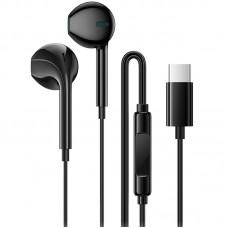 Навушники Borofone BM100 Fuente universal with microphone (Type-C/1.2m) Black