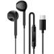 Навушники Borofone BM100 Fuente universal with microphone (Type-C/1.2m) Black