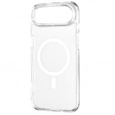 Чохол Clear Case (AAA) with MagSafe and Animation для Apple iPhone 17 Air (6.5") Clear