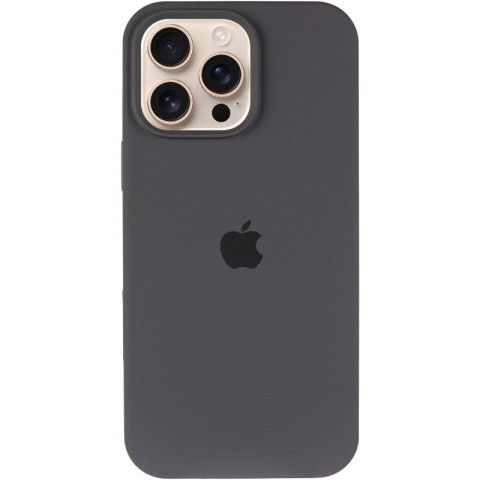 Чохол Silicone Case Full Protective (AA) для Apple iPhone 14 Pro Max (6.7") Сірий / Dark Gray
