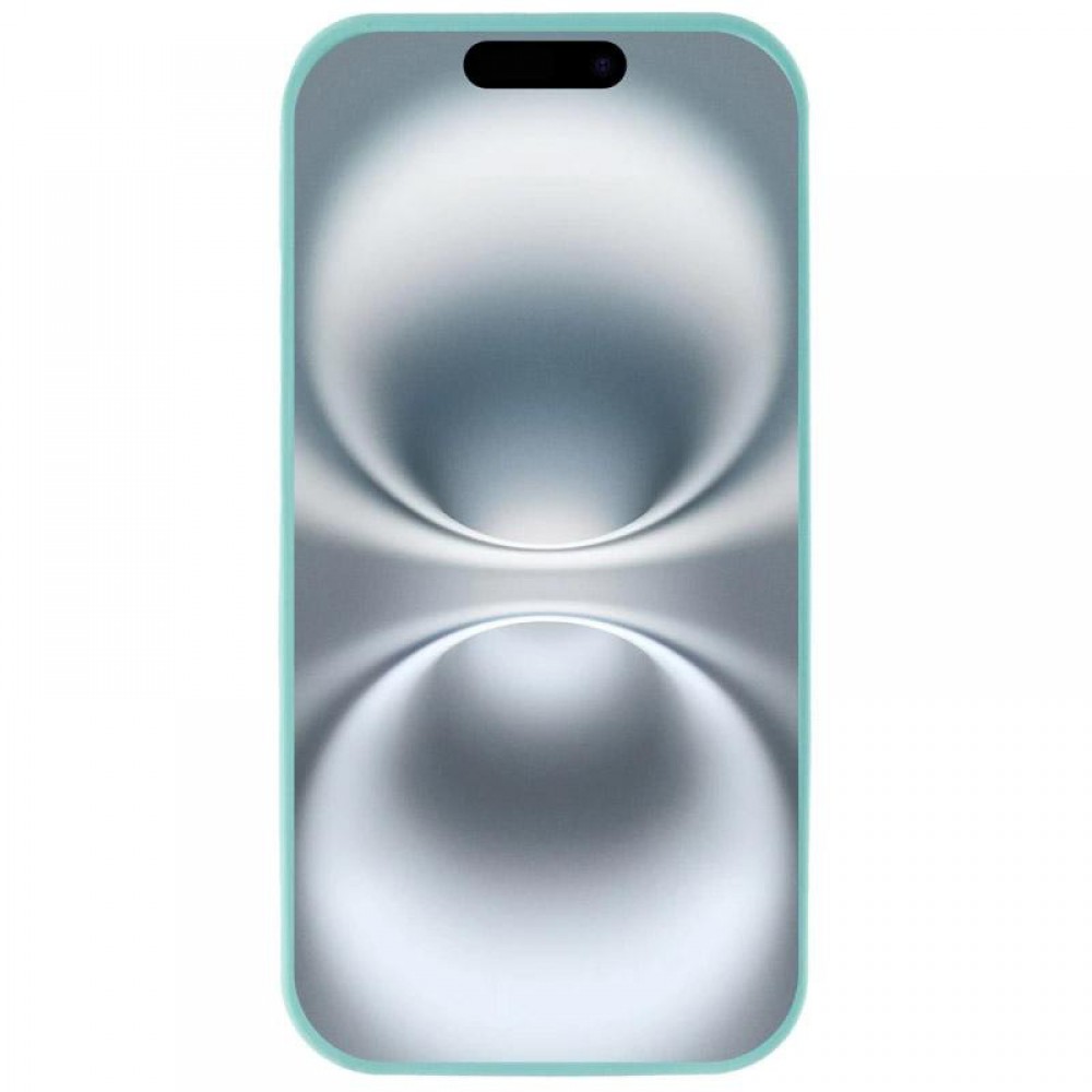 Чохол Silicone Case Full Protective (AA) для Apple iPhone 16e (6.1") Бірюзовий / Marine Green
